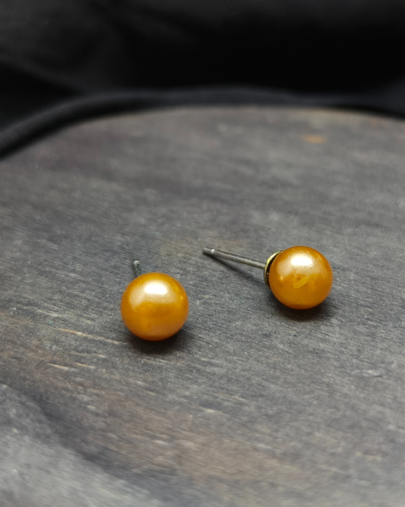 Vintage faux pearl earrings
