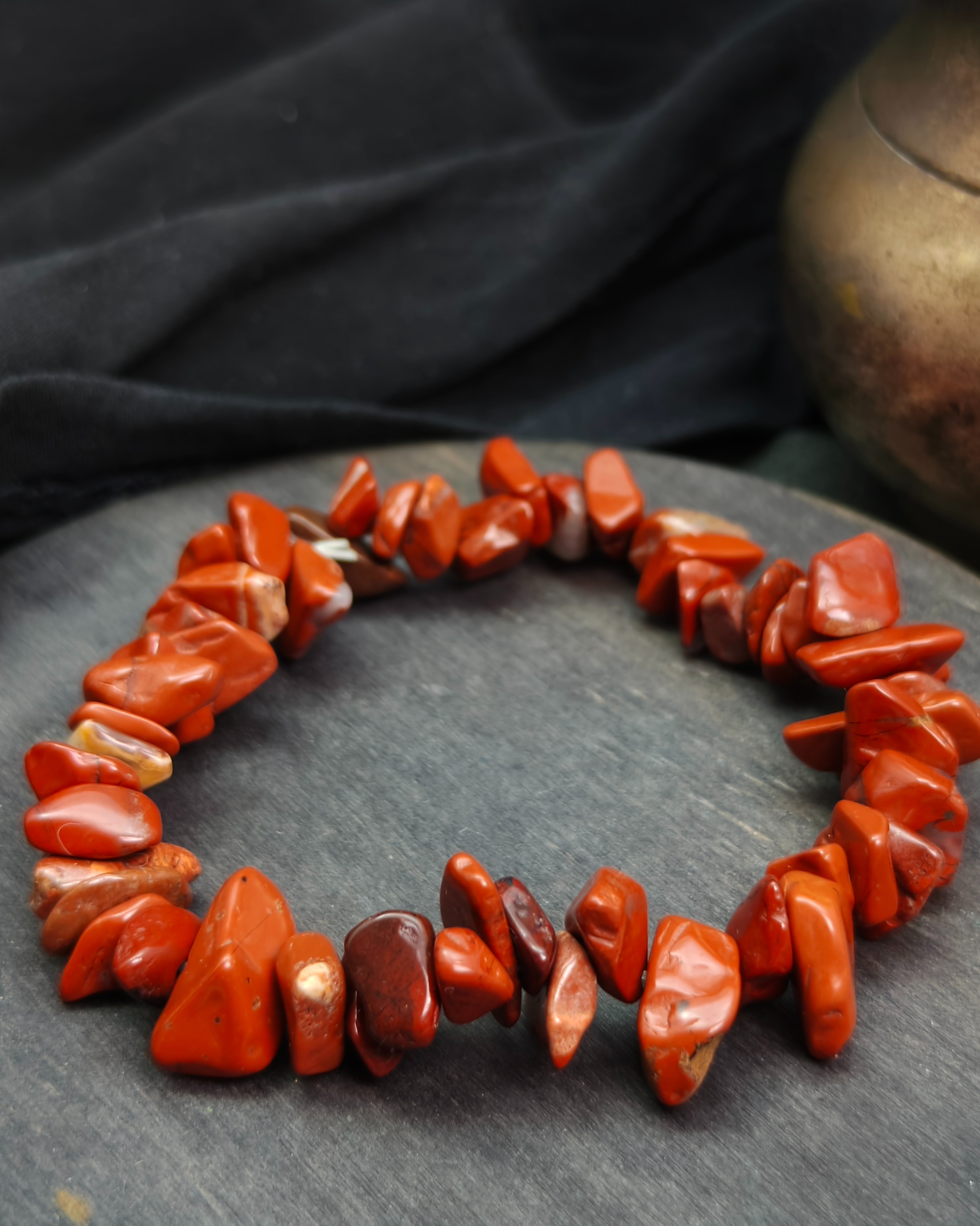 Red jasper bracelet