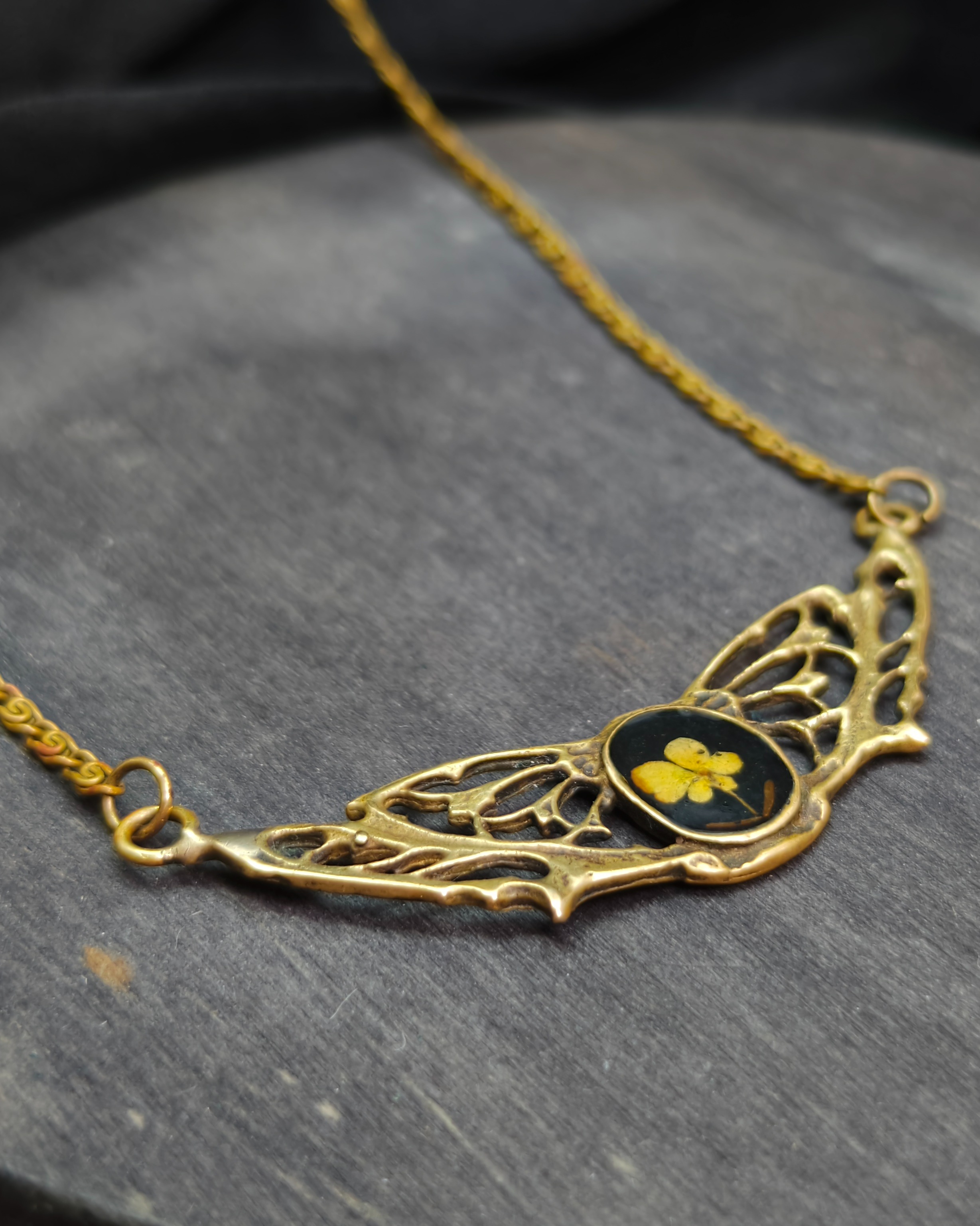 Choker 70s Art Nouveau Revival (alternate view)