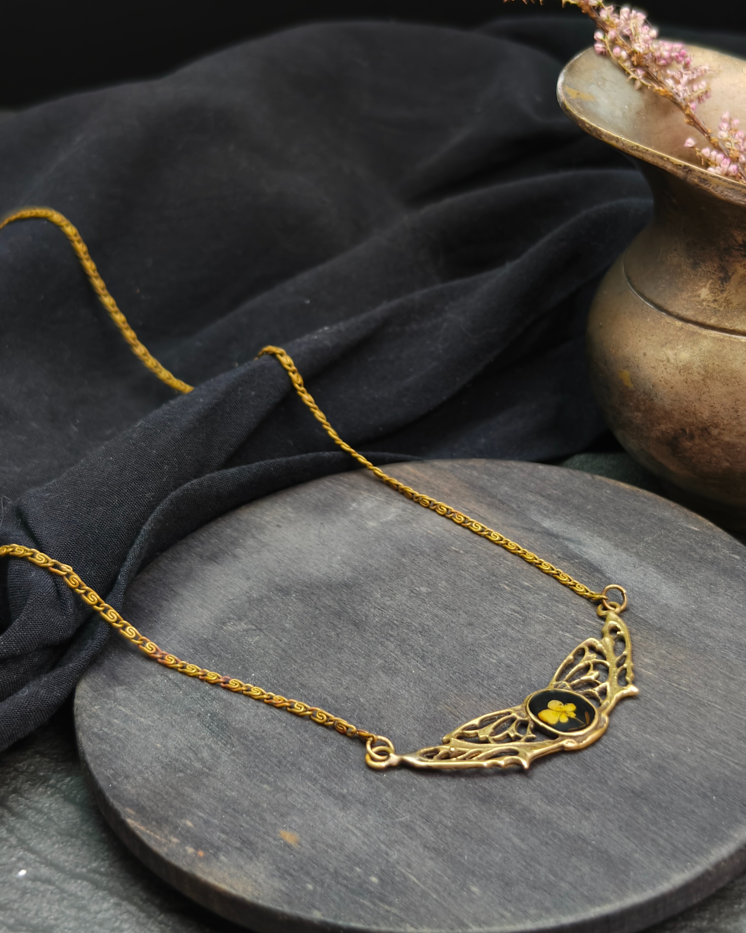 Choker 70s Art Nouveau Revival