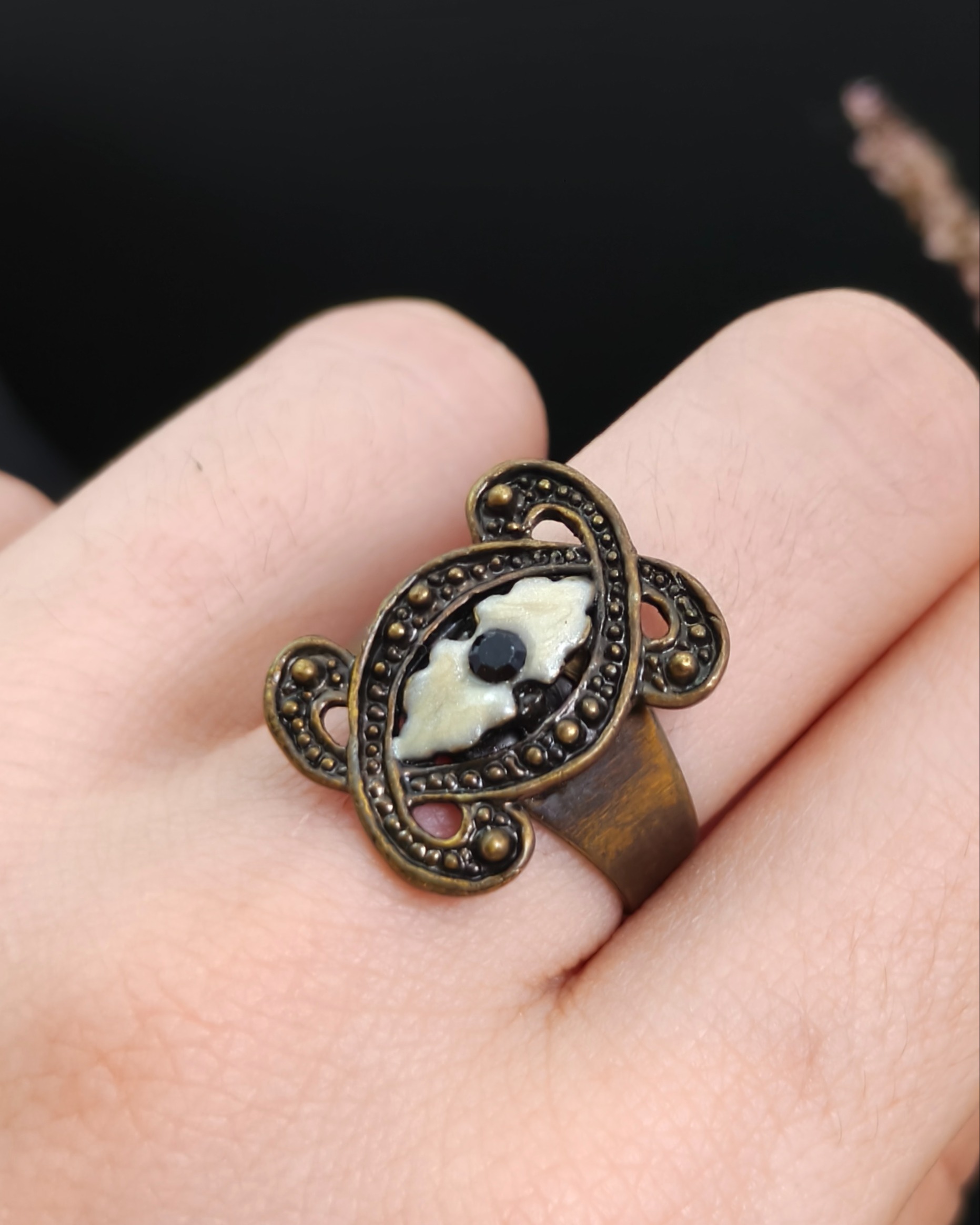 Infinity eye ring